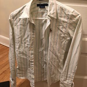Ralph Lauren Polo Slim Fit Button Down sz 2
